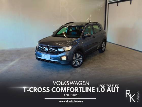 VOLKSWAGEN T-CROSS 1.0 200 TSI TOTAL FLEX COMFORTLINE AUTOMÁTICO